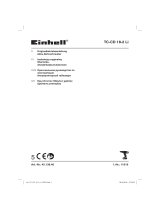 Einhell Classic TC-CD 18-2 LI Benutzerhandbuch