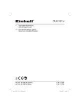 Einhell Expert Plus TE-CI 18/1 Li-Solo Benutzerhandbuch
