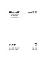 EINHELL TE-CD 18 Li-Solo Benutzerhandbuch