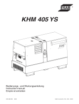 ESAB KHM 405 YS Benutzerhandbuch