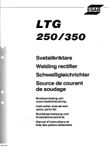 ESAB LTG 250, LTG 350 Benutzerhandbuch