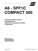 ESAB A6 SFF1C Compact 500 Benutzerhandbuch