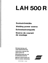 ESAB LAH 500R Benutzerhandbuch
