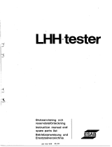 ESAB LHH-tester Benutzerhandbuch