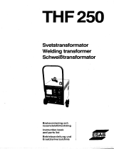 ESAB THF 250 Benutzerhandbuch