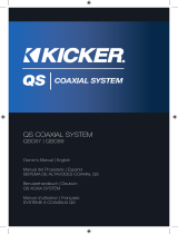 Kicker 2017 QS Coaxials Bedienungsanleitung