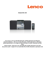 Lenco MC-150 Benutzerhandbuch
