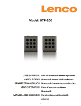 Lenco BTP-200BK Benutzerhandbuch