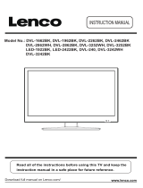 Lenco LED-1922 Benutzerhandbuch