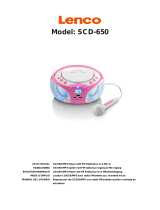 Lenco SCD-550 Benutzerhandbuch