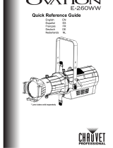Chauvet Ovation E-260CW Benutzerhandbuch