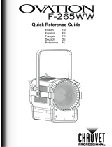 Chauvet Professional OVATION F-265WW Referenzhandbuch