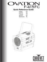 Chauvet Ovation F-415FC Referenzhandbuch