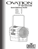 Chauvet Ovation P-95VW Referenzhandbuch