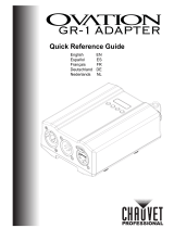 Chauvet Ovation GR-1 Adapter Referenzhandbuch