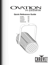 Chauvet Professional Ovation H-265WW Referenzhandbuch