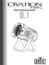 Chauvet Ovation P-56FC Referenzhandbuch