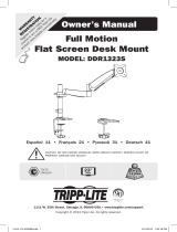 Tripp Lite DDR1323S Full Motion Flat Screen Desk Mount Bedienungsanleitung