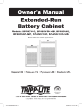 Tripp Lite Extended-Run Battery Cabinet Bedienungsanleitung