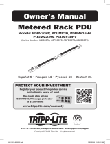 Tripp Lite PDU Series Bedienungsanleitung