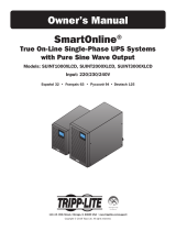 Tripp Lite SmartOnline True On-Line Single-Phase UPS Systems Bedienungsanleitung