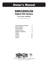 Tripp Lite SMX1000LCD UPS Bedienungsanleitung