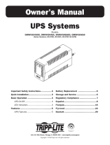 Tripp Lite UPS Systems Bedienungsanleitung