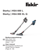 Fakir Starky | HSA 800 XL Q Benutzerhandbuch
