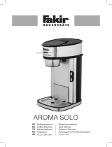 Fakir coffee machine Aroma Solo Bedienungsanleitung