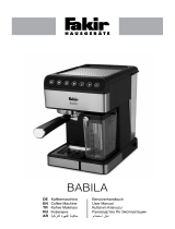 Fakir coffee machine Babila Benutzerhandbuch