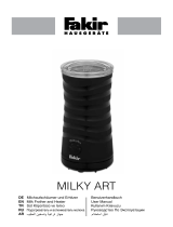 Fakir milk frother and heater Milky Art Benutzerhandbuch