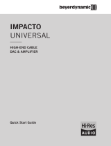 Beyerdynamic Impacto universal Benutzerhandbuch