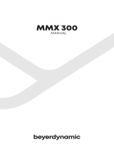 Beyerdynamic MMX300 Benutzerhandbuch