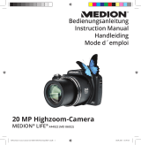 Medion Highzoom-Kamera LIFE X44022 MD 86922 Handleiding MP-superzoomcamera LIFE X44022 MD 86922 Benutzerhandbuch