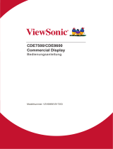 ViewSonic CDE7500 Benutzerhandbuch