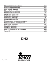 Teka DH2 980 ISLAND Benutzerhandbuch
