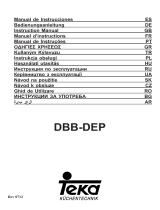 Teka DBB 70 SS Bedienungsanleitung