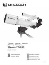 Bresser Classic 70/350 Refractor Telescope Bedienungsanleitung