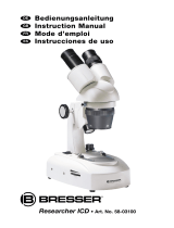 Bresser Researcher ICD LED 20x-80x Stereo Microscope Bedienungsanleitung
