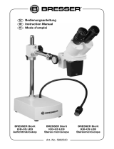 Bresser Biorit ICD CS Stereo Microscope LED Bedienungsanleitung