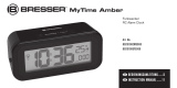 Bresser MyTime Amber radio controlled Alarm Clock Bedienungsanleitung