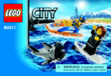 Lego City 60011 v39 Surfer Rescue Bedienungsanleitung
