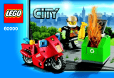 Lego City 60000 v29 Fire Motorcycle Bedienungsanleitung