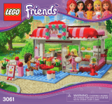 Lego 3061 Friends - v39 - City Park Cafe Bedienungsanleitung
