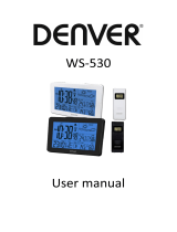 Denver WS-530BLACK Benutzerhandbuch