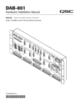 QSC DAB-801 Benutzerhandbuch