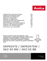 Amica OKP 6547 S Dunstabzugshaube Benutzerhandbuch