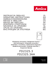 Amica FD2325.3AA Kühl-gefrierkombination Benutzerhandbuch