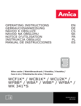 Amica WK 341 210 S Weinklimaschrank Benutzerhandbuch