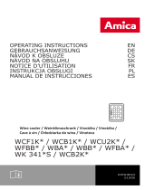Amica WK 341 210 S Weinklimaschrank Benutzerhandbuch